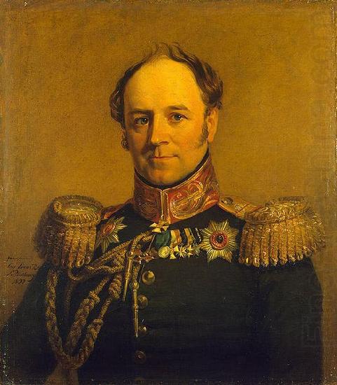 Portrait of Alexander von Benckendorff, George Dawe
